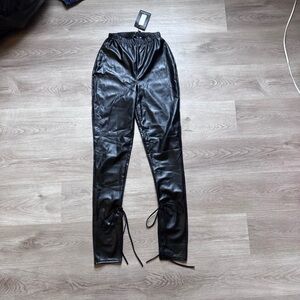Pretty Little Thing Faux Leather Pants